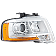 Passenger Side Headlight, with Bulb, Halogen, 6 Cyl., 3.5L Engine