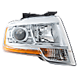 Passenger Side Headlight, with Bulb, Halogen, 6 Cyl., 3.5L Engine