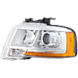 Driver Side Headlight, with Bulb, Halogen, 6 Cyl., 3.5L Engine