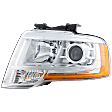 Driver Side Headlight, with Bulb, Halogen, 6 Cyl., 3.5L Engine