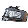 Driver Side Headlight, with Bulb, Halogen, Reflector Type with Blackout Treatment, 6 Cyl., 3.5L Engine