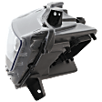 Passenger Side Headlight, without Bulb, HID/Xenon, Clear Lens