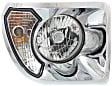 Passenger Side Headlight, with Bulb, Halogen, Clear Lens, Base Model