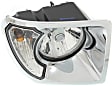 Passenger Side Headlight, with Bulb, Halogen, Clear Lens, Base Model