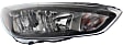 Passenger Side Headlight, with Bulb, Halogen, without Daytime Running Light