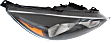 Passenger Side Headlight, with Bulb, Halogen, without Daytime Running Light