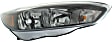 Passenger Side Headlight, with Bulb, Halogen, without Daytime Running Light, CAPA Certified
