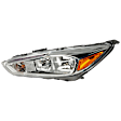 2017 Ford Focus - Driver Side Halogen Headlight, With bulb(s), OE Replacement