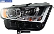 Passenger Side Halogen Headlight, With bulb(s), OE Replacement, CAPA Certified