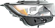 Passenger Side Headlight, with Bulb, Halogen, Clear Lens, Sport Model