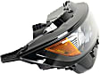 Passenger Side Headlight, with Bulb, Halogen, Clear Lens, Sport Model, CAPA Certified