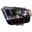 Driver Side Headlight, with Bulb, Halogen, Clear Lens, Sport Model