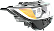 Passenger Side Headlight, with Bulb, HID/Xenon, with HID bulb and ballast, Titanium Model