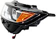 Driver Side Headlight, with Bulb, HID/Xenon, with HID bulb and ballast, Titanium Model