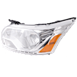 Driver Side Halogen Headlight, With bulb(s)