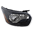Passenger Side Halogen Headlight, With bulb(s)