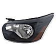 Driver Side Halogen Headlight, With bulb(s), CAPA Certified