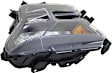Driver Side Halogen Headlight, With bulb(s), OE Replacement