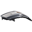 2018 Ford Explorer - Passenger Side Halogen/LED Headlight, Without bulb(s), Production Date To April 4 2018, OE Replacement, CAPA Certified