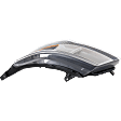 Driver Side Headlight, without Bulb, Halogen/LED Combo, Clear Lens, with LED Signature Lighting, CAPA Certified