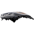 Driver Side Headlight, without Bulb, Halogen/LED Combo, Clear Lens, with LED Signature Lighting, CAPA Certified