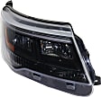 Passenger Side Headlight, without Bulb, Halogen/LED Combo, Clear Lens, Sport Model, 6 Cyl., 3.5L Engine