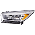 Driver Side Halogen Headlight, With bulb(s), OE Replacement