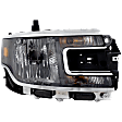 Passenger Side Headlight, with Bulb, Halogen, SE Model