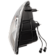 2008-2017 Freightliner Cascadia - Passenger Side Headlight, with Bulb, LED, Black Interior, without Daytime Running Light