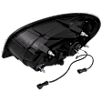 2012 Freightliner Cascadia - Passenger Side LED Headlight, With bulb(s), Clear Lens, Chrome Interior