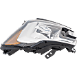 Driver Side Halogen Headlight, With bulb(s), OE Replacement, CAPA Certified