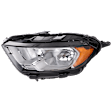 Driver Side Headlight, with Bulb, Halogen, Clear Lens