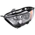 Driver Side Headlight, with Bulb, Halogen, Clear Lens