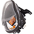 Driver Side Headlight, with Bulb, Halogen, Clear Lens, Base Model