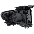 Driver and Passenger Side Headlights, without Bulbs, Halogen, Clear Lens