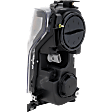 Driver and Passenger Side Halogen Headlight, Without bulb(s), OE Replacement