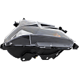 Driver and Passenger Side Halogen Headlight, Without bulb(s), OE Replacement