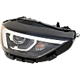 Passenger Side Headlight, with Bulb, LED, Clear Lens, CAPA Certified