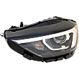 Driver Side Headlight, with Bulb, LED, Clear Lens, CAPA CERTIFIED