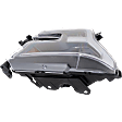 Passenger Side Headlight, with Bulb, LED, Clear Lens, CAPA CERTIFIED