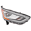 Passenger Side Headlight, with Bulb, HID/Xenon, with HID bulb and ballast