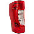 Driver Side Halogen Tail Light, With bulb(s), OE Replacement, CAPA Certified