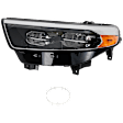 Driver Side LED Headlight, with Bulb, CAPA Certified
