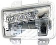 Front, Passenger Side Halogen Fog Light, With bulb(s), CAPA Certified