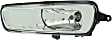 Front, Driver Side Halogen Fog Light, With bulb(s), CAPA Certified