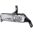 Front, Driver Side Halogen Fog Light, With bulb(s)