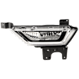 Front, Driver Side Fog Light, With Bulb(s), Halogen