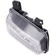 Front, Passenger Side LED Fog Light, with Bulb, CAPA CERTIFIED
