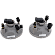 Front, Driver and Passenger Side Fog Light, With Bulb, Halogen