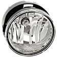Front, Driver and Passenger Side Fog Light, With Bulb(s), Halogen